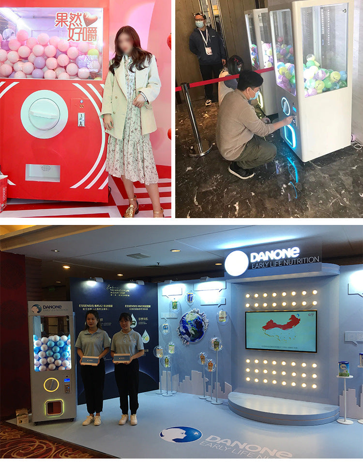 Small Capsule Machine Mini Capsule Machine Commercial One Yuan Lottery Machine Capsule Machine Large Arcade Game Equipment