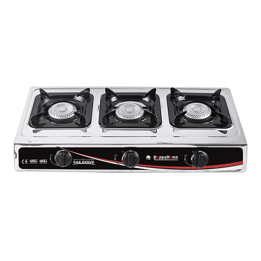 Multi-Burner Stainless Steel Clay Pot Stove Gas Stove Cross-Border Export Sales Stove Wholesale Gas Stove Source Manufacturer