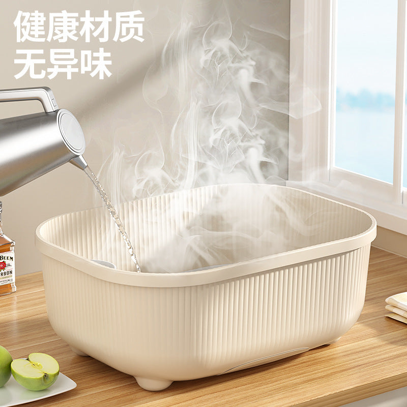 Bowl and Chopstick Storage Box with Lid, Draining Bowl Rack, Dish Plate Box, Baby Bottle, Tableware, Kitchen Household Bowl Cabinet