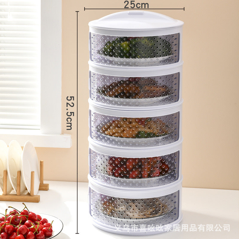 Table Cover for Dishes, New Household Dining Table Leftover Storage Cabinet, Food Cover to Prevent Flies and Mosquitoes, Food Storage Rack