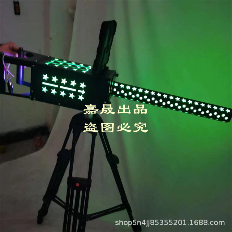 AR Gatling Internet Celebrity Game Gun Real Shooting Toy Gun Square Night Market Stall Metal gaming device