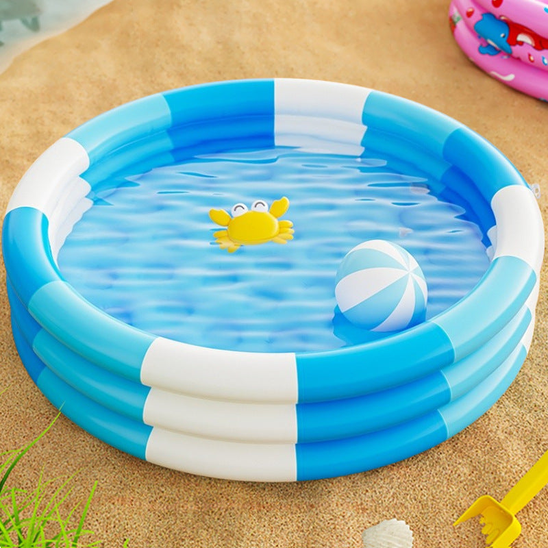 Cross-Border Children's Inflatable Swimming Pool Home Family Pool Thickened Plastic Baby Infant Swimming Pool Ocean Ball Pool