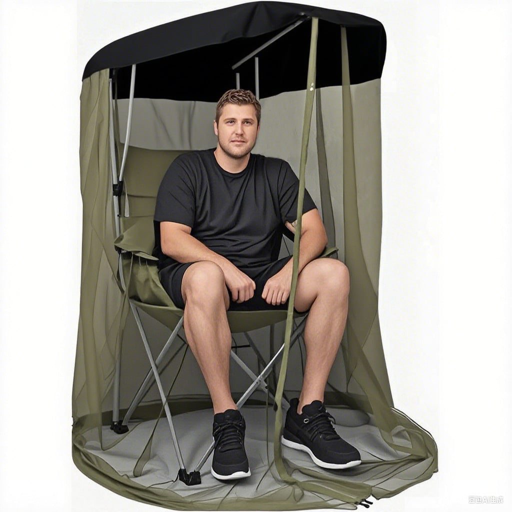 Outdoor Swing Mosquito Net Fishing Courtyard Garden Mosquito Net Swing Rocking Chair Shading Net Travel Easy Installation Mosquito Net