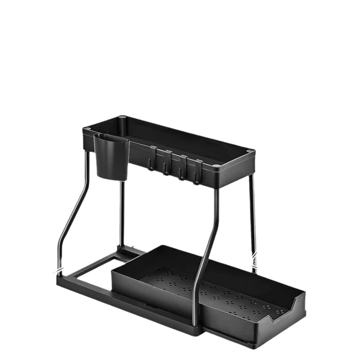 Multi-layer Pull-out Spice Organizer Home Kitchen Storage Rack Bathroom Moisture-proof Miscellaneous Storage Rack Wholesale