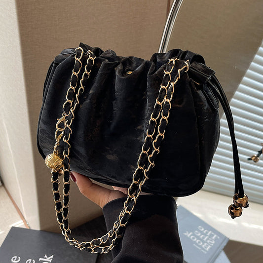 Popular Bags for Women This Year2024New Style Crossbody Bag for Women ins High-end stylish versatile single-shoulder chain bag for women