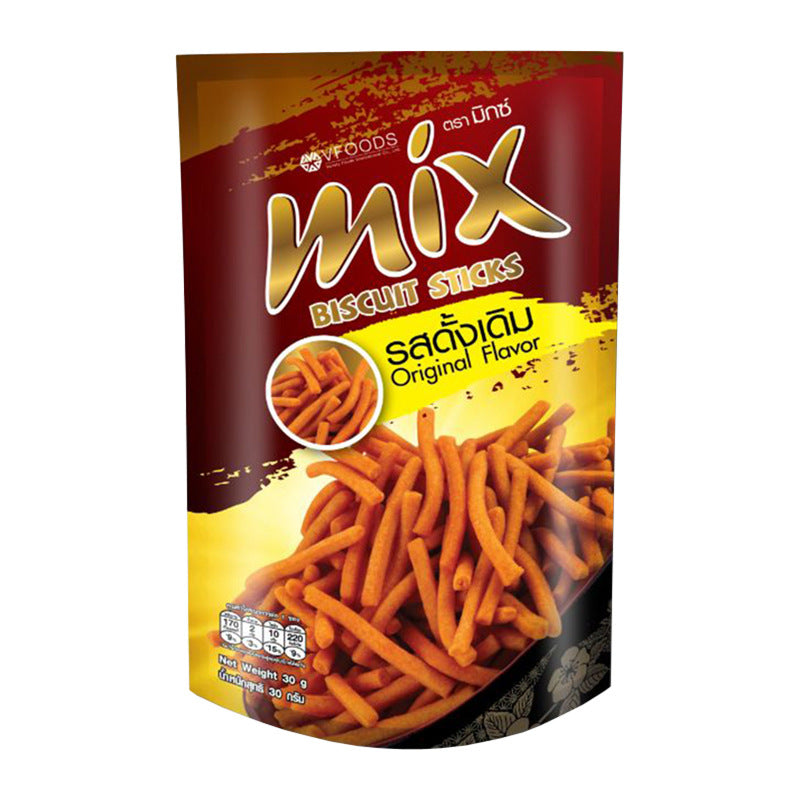 Imported from Thailand VFOODS MIX Crispy Strips Original Flavor Mimi Shrimp Chips Potato Chips Internet Celebrity Snacks