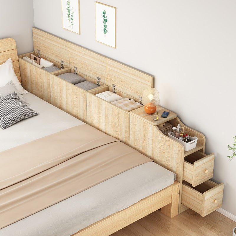 Narrow Bedside Cabinet Bed End Cabinet Wall-Mounted Long Storage Cabinet Shelf Simple Bedroom Gap Bedside Storage Narrow Cabinet