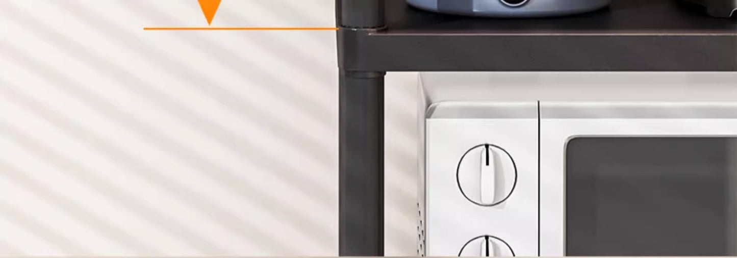 Kitchen Gap Storage Rack Multifunctional Kitchen Storage Rack Microwave Oven Multi-layer Gap Floor-standing Pot Storage Rack