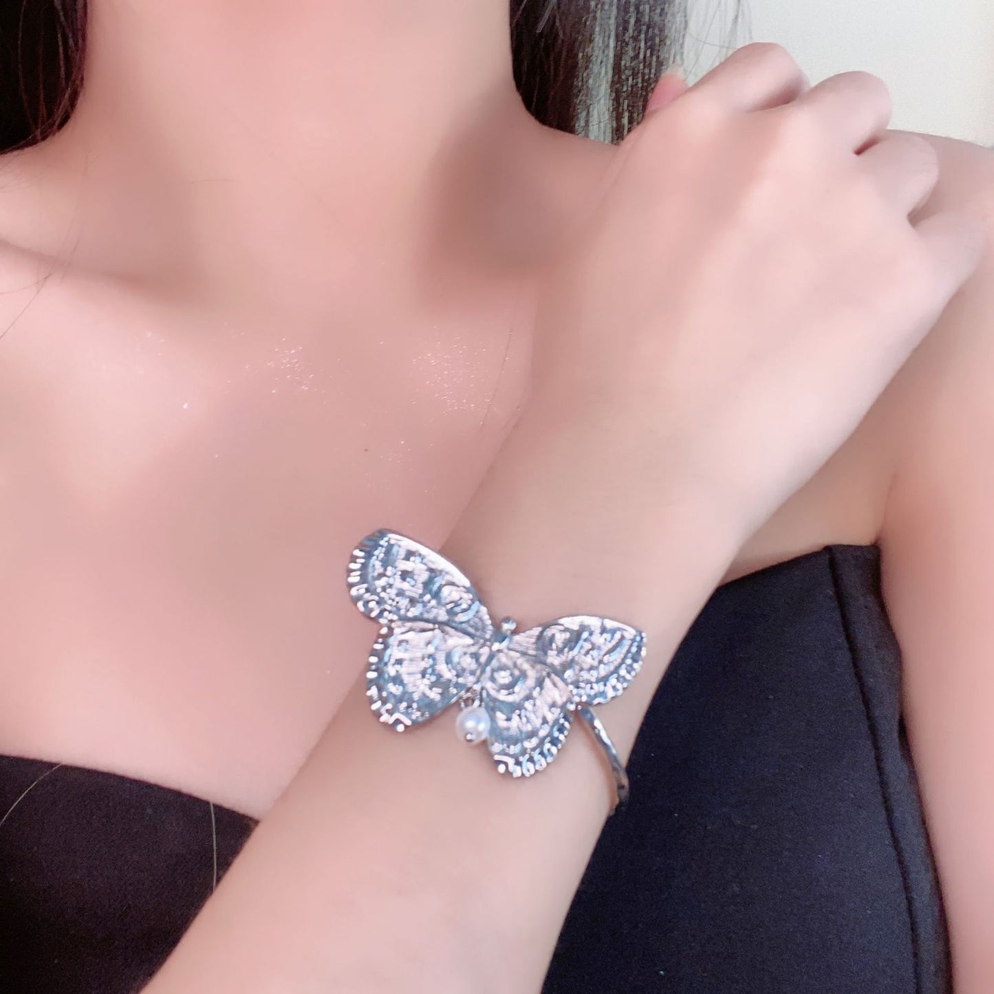 Light Luxury Niche Design Y2K Necklace Bracelet Set Elegant Versatile Sweet Cool Spicy Girl Choker High-end Collarbone Chain