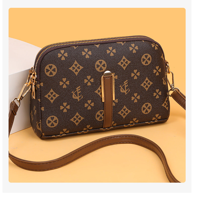 2834Yagelaisi Bag for Women New Simple Versatile Shoulder Bag Retro Trendy Crossbody Women's Bag Phone Bag