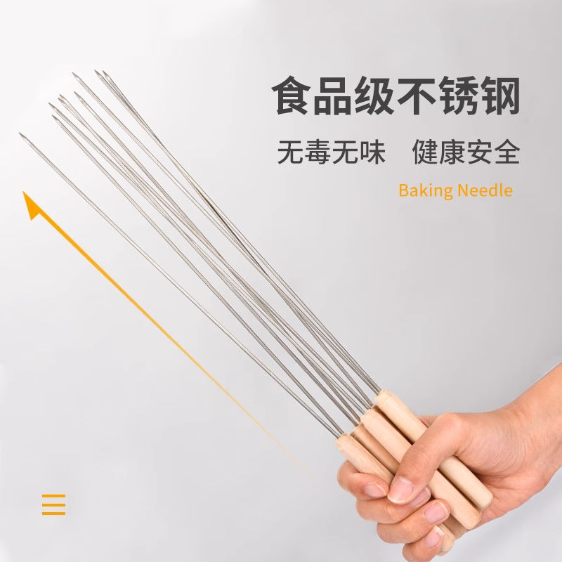 Portable BBQ Grill Outdoor Charcoal Folding BBQ Rack Stainless Steel Thickened BBQ Stove BBQ Barbecue Utensils