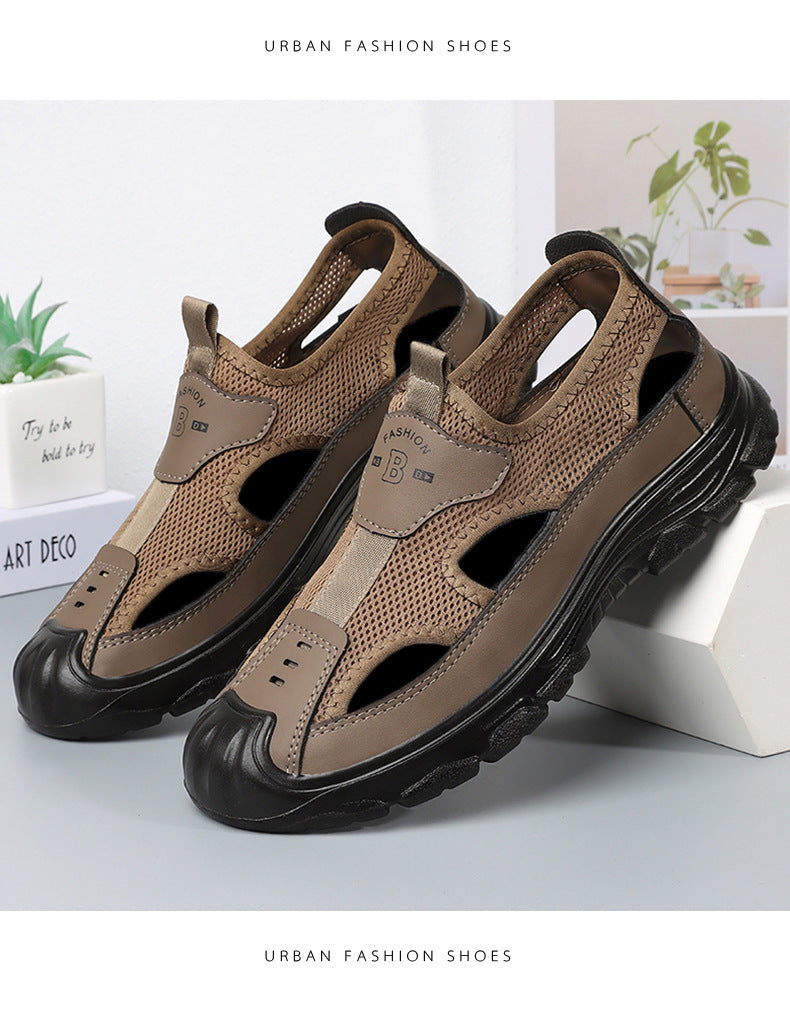 Men's Sandals2025New Cross-Border Snorkeling Shoes Beach Shoes Outdoor Hiking Shoes Outdoor Wading Stream Shoes