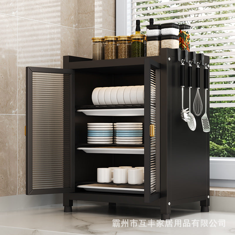 Kitchen Multifunctional Storage Rack Dustproof Dish Organizer Household Countertop Draining Bowl Cabinet Chopsticks Plate Storage Rack