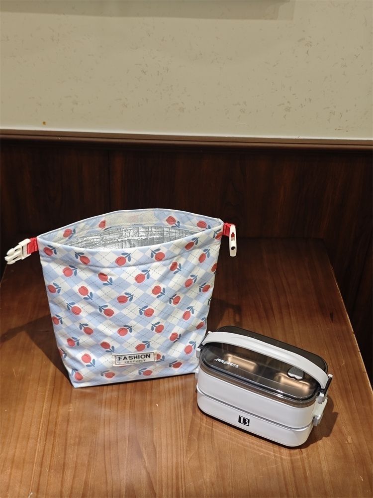 New Cartoon High-Value Aluminum Foil Insulated Student Lunch Bag Versatile Artistic Handheld Waterproof Office Worker Lunch Box