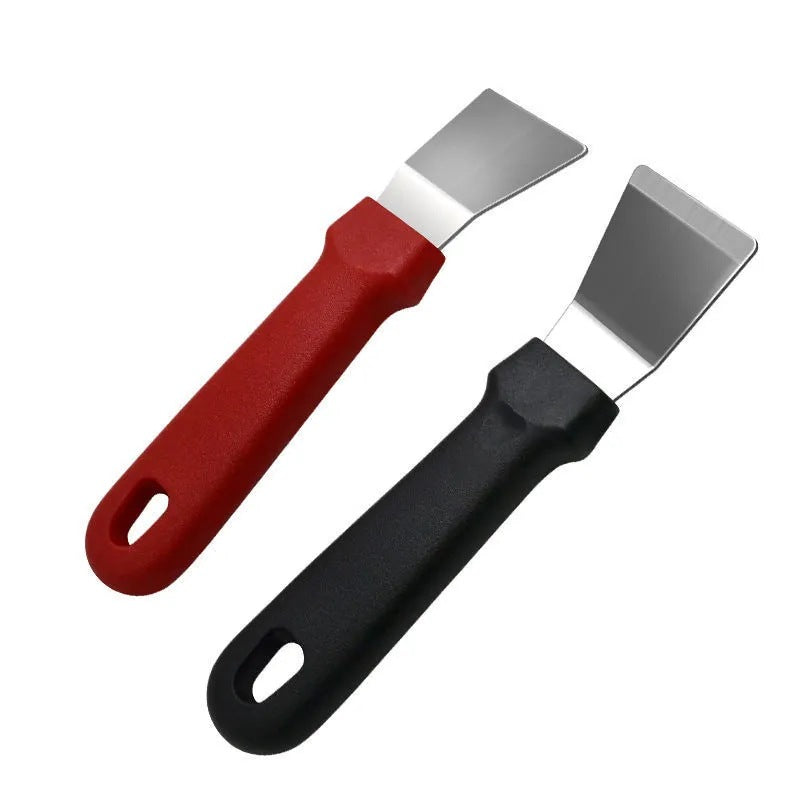 Kitchen Scraper Cleaning Spatula Stainless Steel Range Hood Vortex Scraper Ice Scraper Refrigerator Defrosting Household Cleaning Tool