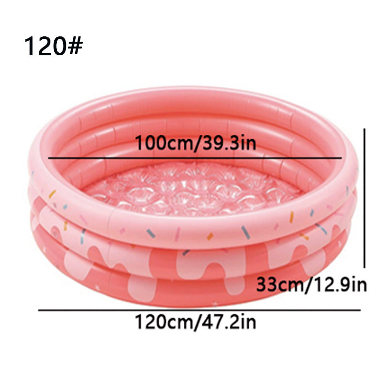 Cross-Border Children's Inflatable Swimming Pool Home Family Pool Thickened Plastic Baby Infant Swimming Pool Ocean Ball Pool