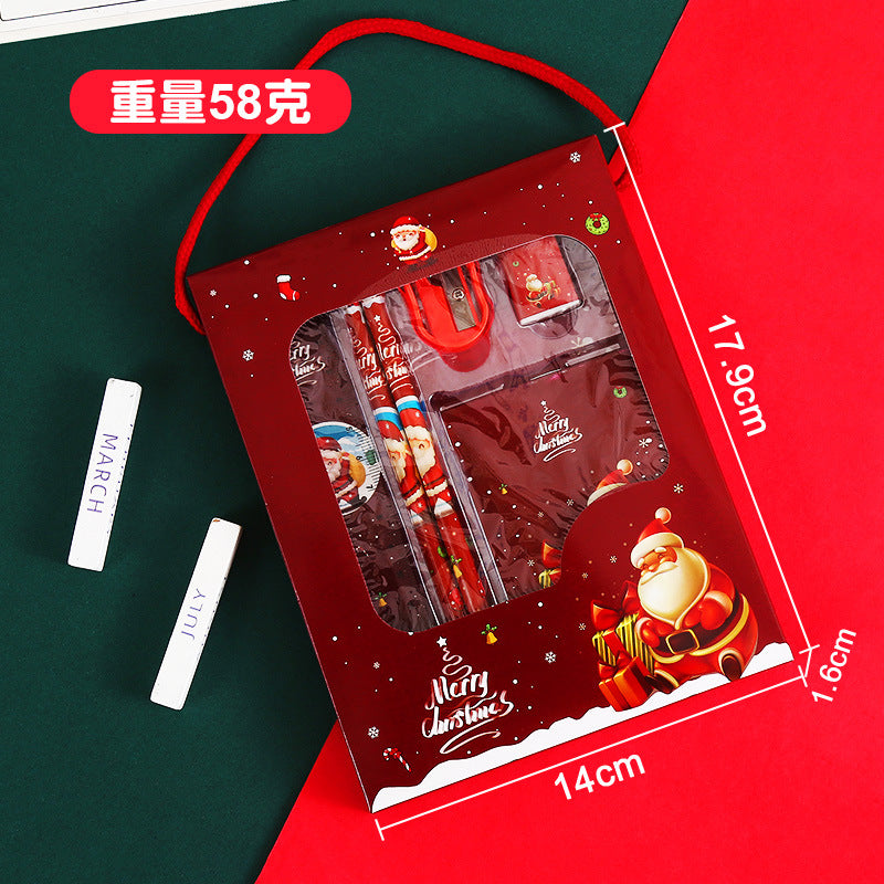 Children's Stationery Set Elementary School Student Reward Small Gift Pencil Six-Piece Set Back-to-School Season Learning Supplies Stationery Wholesale http://detail.1688.com/offer/812439578197.html
