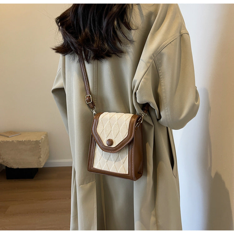 Commuting high-quality crossbody bag for women2023New stylish versatile women's shoulder bag ins Fashionable Phone Bag