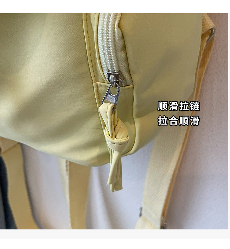 Foreign Order Fashion Super Popular Fresh Style Women's Backpack2025New Trendy and Stylish Handbag Commuting Small Backpack for Women