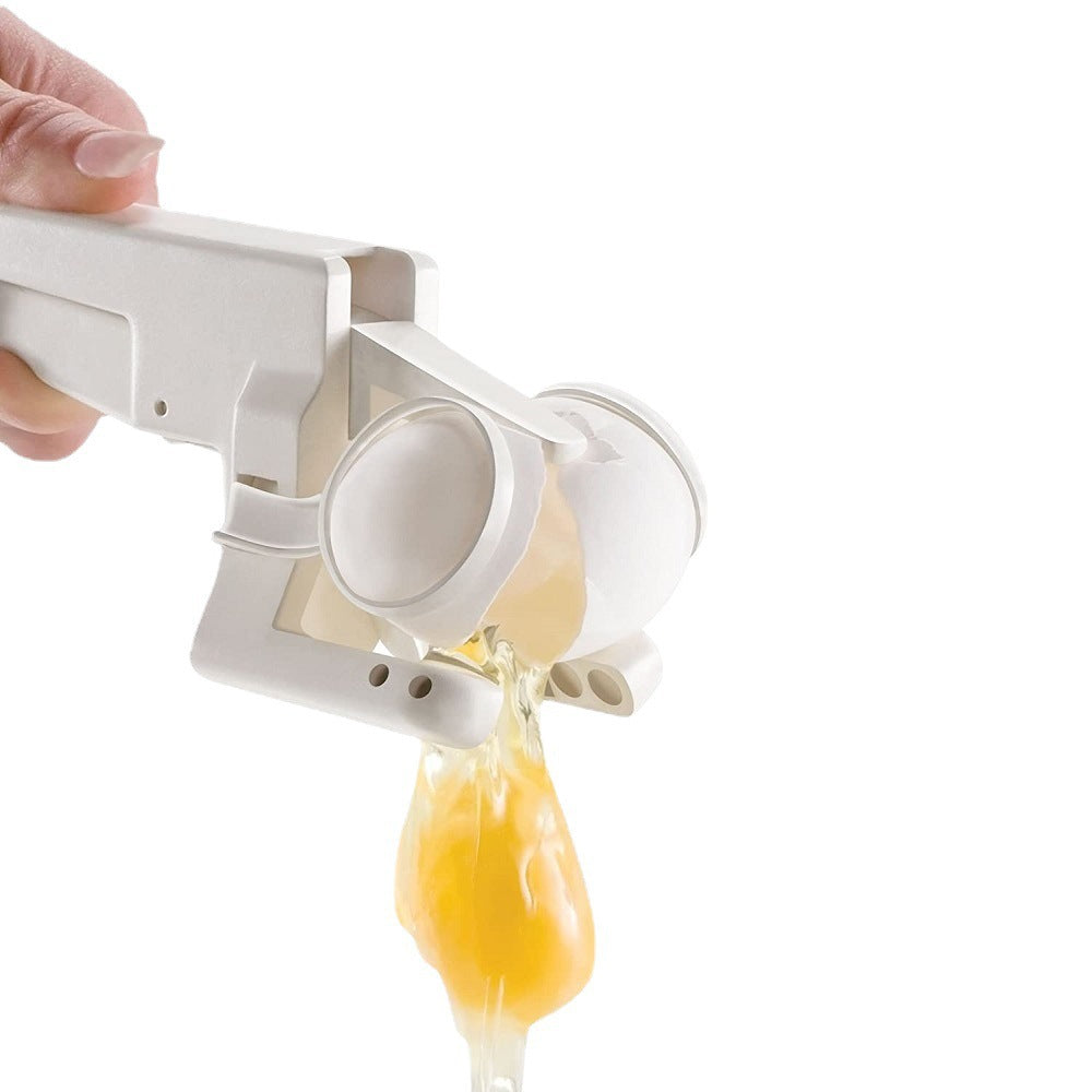 Handheld Egg Opener Egg Cracker Eggshell TV Egg Cutter Egg White Separator Kitchen Gadget