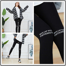 Yiwu Factory 3Color8Code tv Women's Imitation Denim Leggings Spring and Autumn High Waist Outer Wear One-piece Pants Cross-border Women's Pants