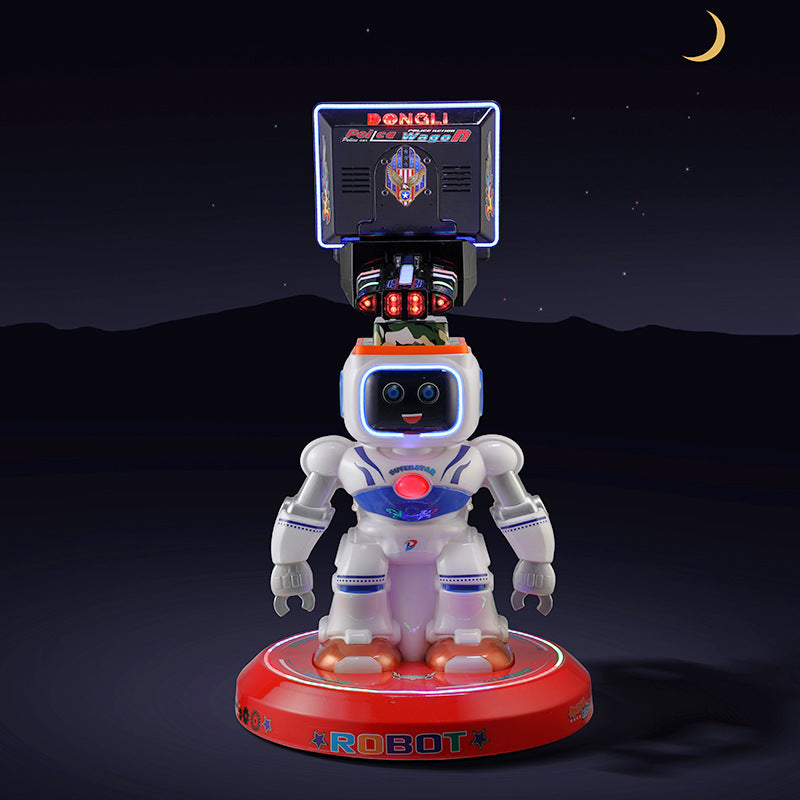 New Amusement Park VR Gatling Gun Machine Commercial Electric Coin Operated Arcade Game Machine for Supermarket Entrance and Night Market