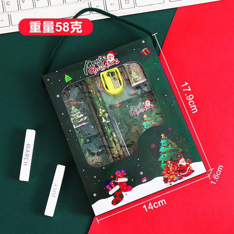 Children's Stationery Set Elementary School Student Reward Small Gift Pencil Six-Piece Set Back-to-School Season Learning Supplies Stationery Wholesale http://detail.1688.com/offer/812439578197.html