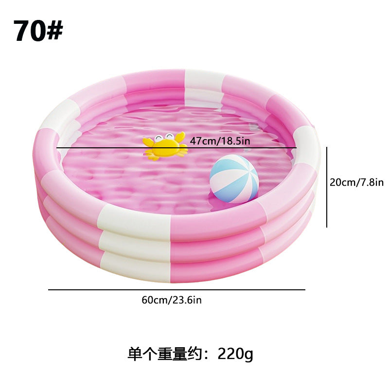 Cross-Border Children's Inflatable Swimming Pool Home Family Pool Thickened Plastic Baby Infant Swimming Pool Ocean Ball Pool