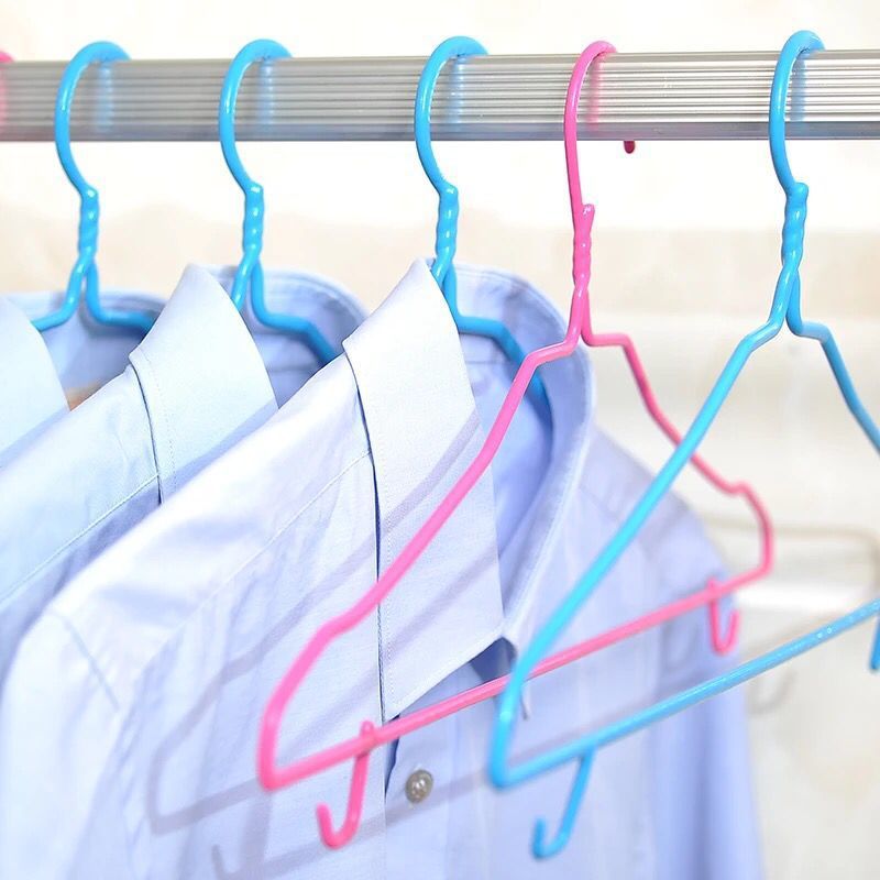 【Adult Thickened Hangers Free Shipping】Home Use No Trace Clothes Hanger Dormitory Hanger Hanging Clothes Rack Wholesale