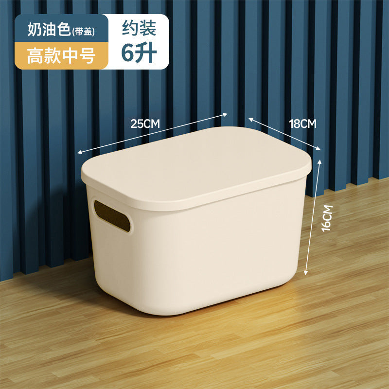 Miscellaneous Storage Box Desktop Cosmetics Retail Toy Organizer Household Plastic Storage Box Kitchen Finishing