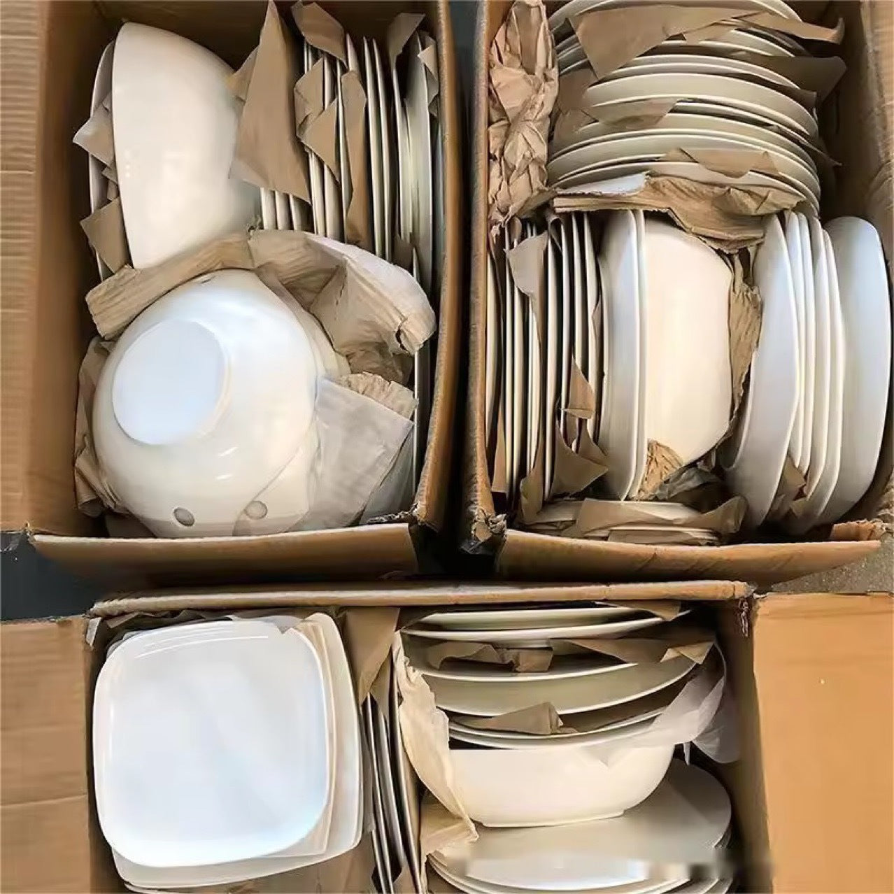 ceramic plates bowl cup mixed packing cross-border Cross-Border Ceramic Dinnerware