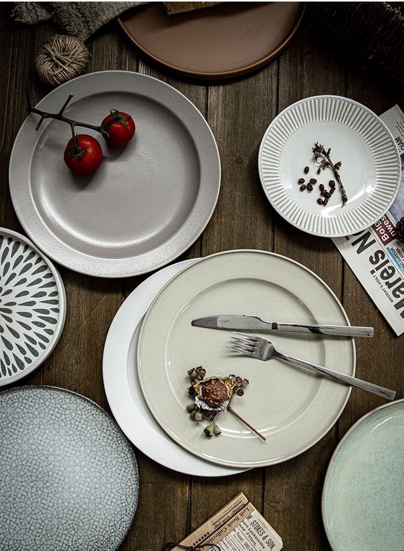 dinner plates ceramic steak plate dishes Western-style Dinner Plate western food
