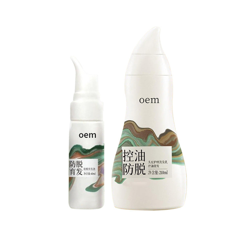 Labeling oem Anti-Hair Loss Hair Growth Shampoo and Conditioner Set Manufacturer Anti-Dandruff Oil Control Custom Processing