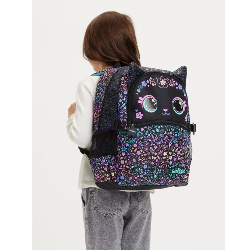 Australia smiggle School Bag Primary and Secondary School Students Big Eye Cat Gradient Cat Schoolbag Girl Backpack Trolley School Bag http://detail.1688.com/offer/949669119060.html