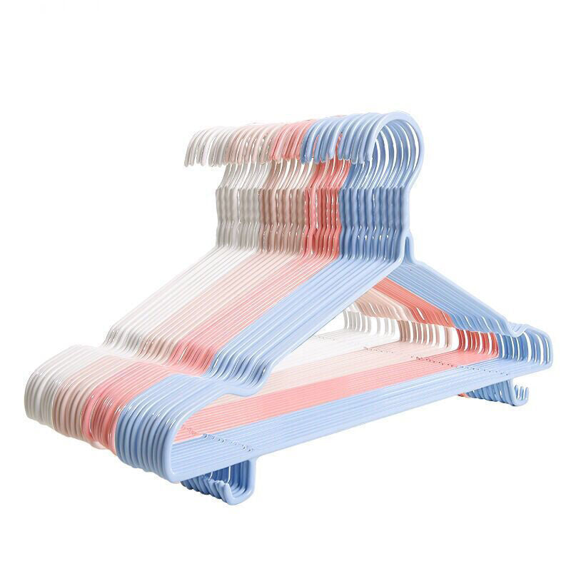 【Adult Thickened Hangers Free Shipping】Home Use No Trace Clothes Hanger Dormitory Hanger Hanging Clothes Rack Wholesale
