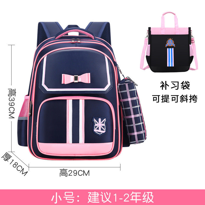 【Get Pencil Case for Free】Back-to-School Season Elementary School Student Backpack for Children1-3-6Grade Backpack6-9-12First Birthday Bag http://detail.1688.com/offer/651534241023.html