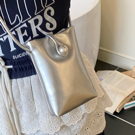 New Chinese Style Mini Handbag for Women2024New high-end versatile coin purse casual single shoulder crossbody phone bag