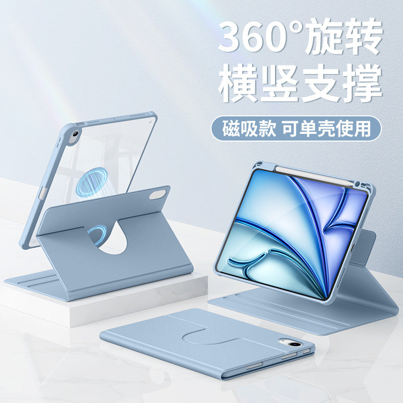 Rotatable Compatible ipadair6Protective Sleeve ipad Protective Shell ipad10/9/8Apple Tablet2021/2024