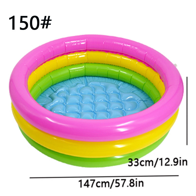 Cross-Border Children's Inflatable Swimming Pool Home Family Pool Thickened Plastic Baby Infant Swimming Pool Ocean Ball Pool