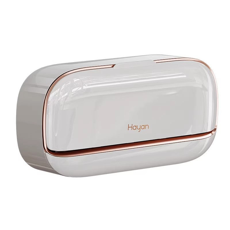Cross-Border Hot-Selling Soap Holder Wall-Mounted Light Luxury Soap Holder Rack No-Drill Soap Box Draining Laundry Soap Box Convenient