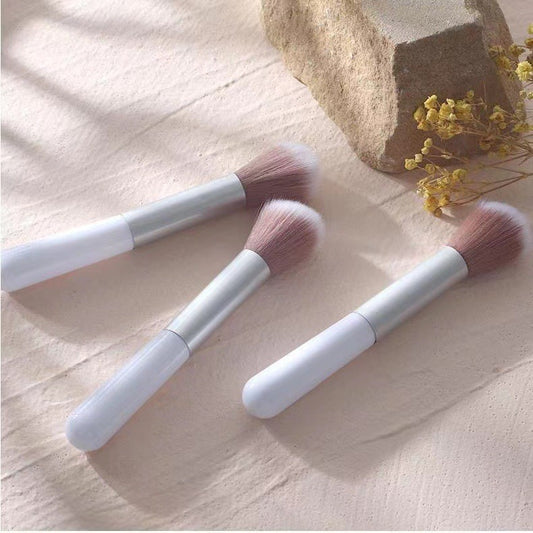 Blush Brush Loose Powder Brush Portable Short Soft Fiber Hair Small Odin Loose Powder Makeup Brush Beauty Tool