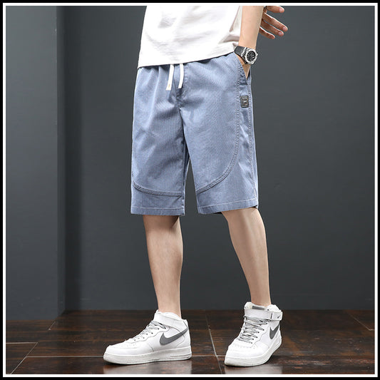 Men's Summer Shorts Trendy Brand ins Bestselling Loose Fit5Men's Casual Thin Five-Point Shorts for Outdoor Wear