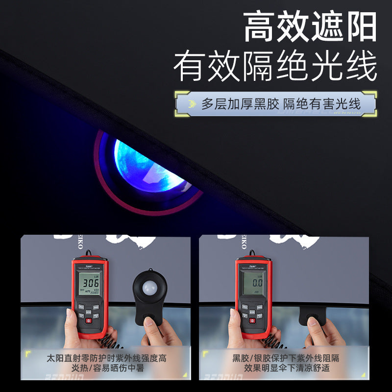 Benno New Model Fishing Umbrella Universal Large Fishing Umbrella Outdoor Sun Umbrella Thickened Sunshade Sun Protection Rainproof Special Fishing Umbrella