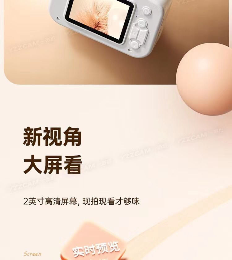 【Hot Sale】High-definition Dual Camera Digital Camera Can Take Photos and Transfer to Mobile Phone Student Party Gift Recording Camera