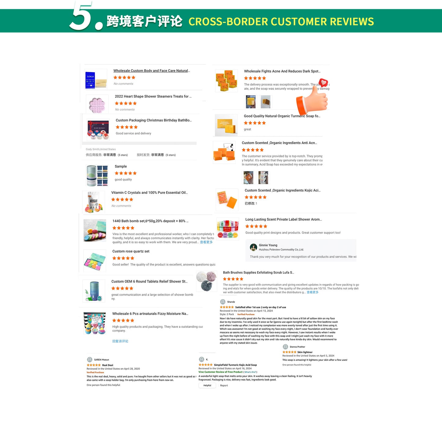 Colorful Gemstone Handmade Soap Cross-Border soap Gold Foil Transparent Amino Acid Soap Gift Box Essential Oil Soap Wholesale
