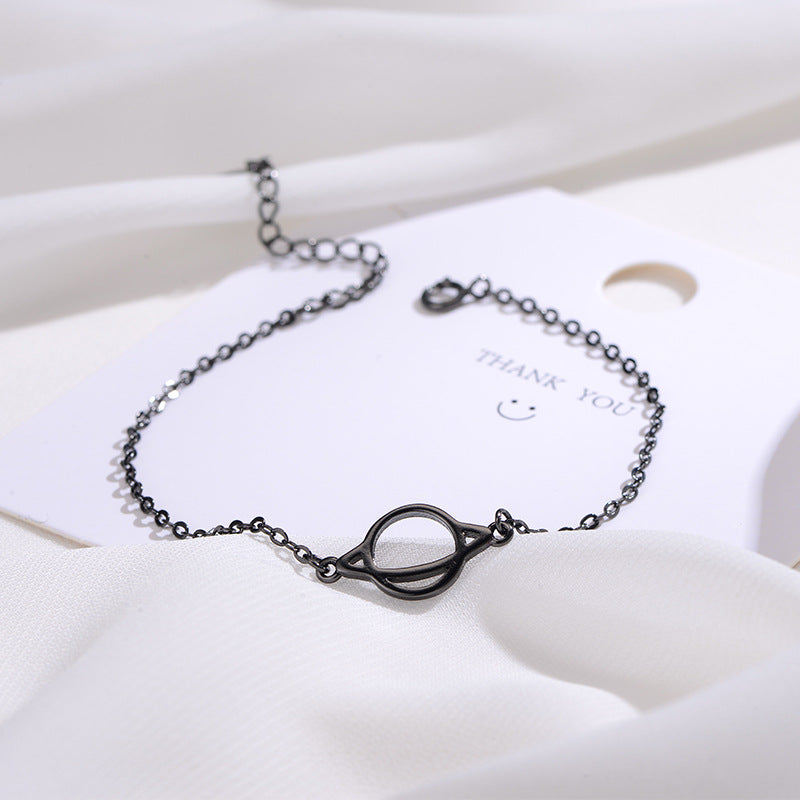 Korean Versatile Pearl Bracelet for Women ins Niche Style High-End Titanium Steel Bracelet Couple Bracelets Wholesale