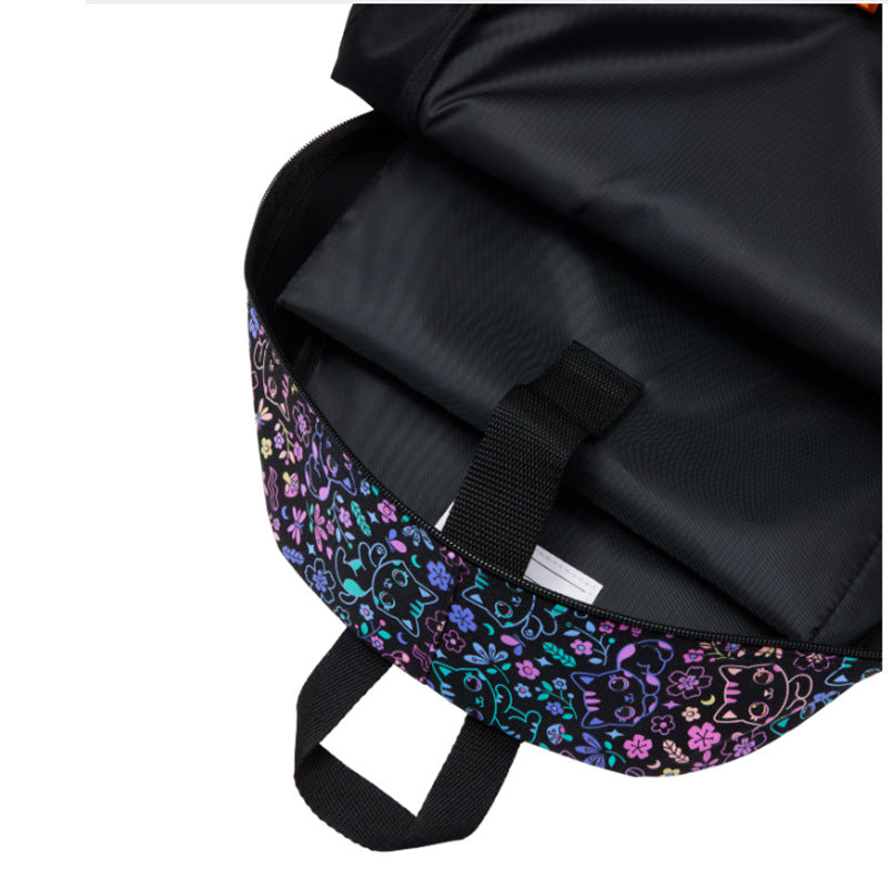 Australia smiggle School Bag Primary and Secondary School Students Big Eye Cat Gradient Cat Schoolbag Girl Backpack Trolley School Bag http://detail.1688.com/offer/949669119060.html