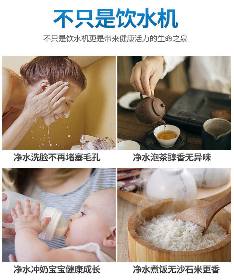 Yikai Steve Household Kitchen Filter Stainless Steel Countertop Direct Drinking Water Purifier Faucet Filter