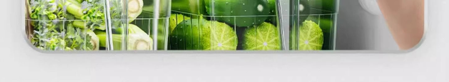 Refrigerator Fresh Storage Box Food Grade Kitchen Special Vegetable Fruit Egg Freezer Storage Organizer Box with Handle
