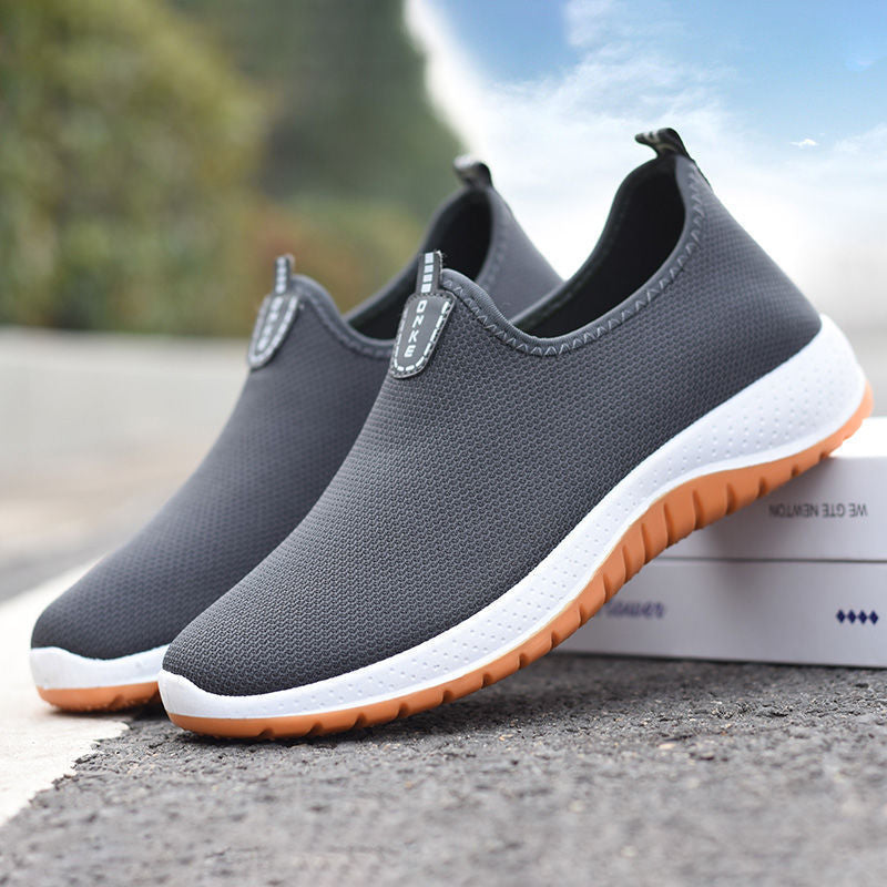 Men's Sneakers2024Spring New Trendy Casual Shoes Running Shoes Couple Shoes Mesh Flyknit Shoes Export